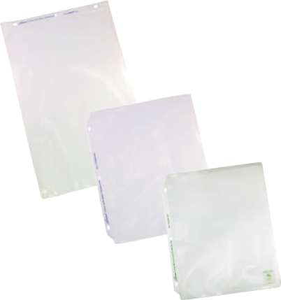 Sheet Protectors; Multiple Sizes, Sewn, ESD Static Safe Clear Vinyl,  100/pack, AR-20706.5-SW-OP - Cleanroom World